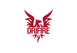 Drifire White Logo